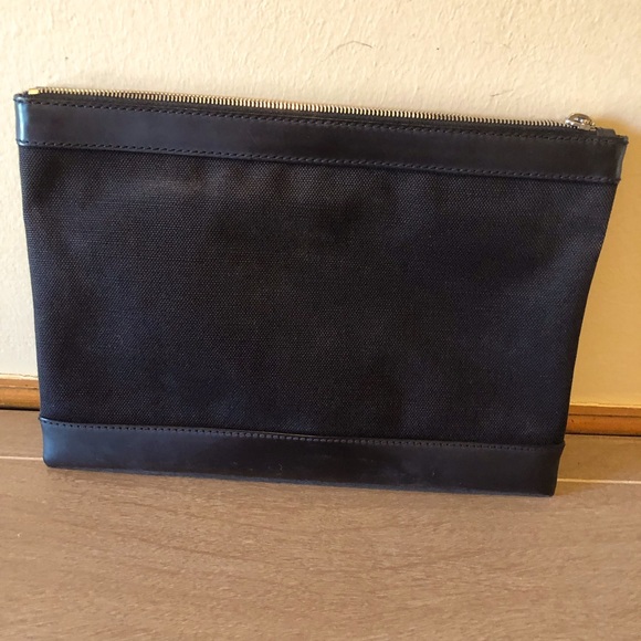 Balenciaga Size Large Solid black travel everyday muti use unisex full zip - Picture 2 of 5